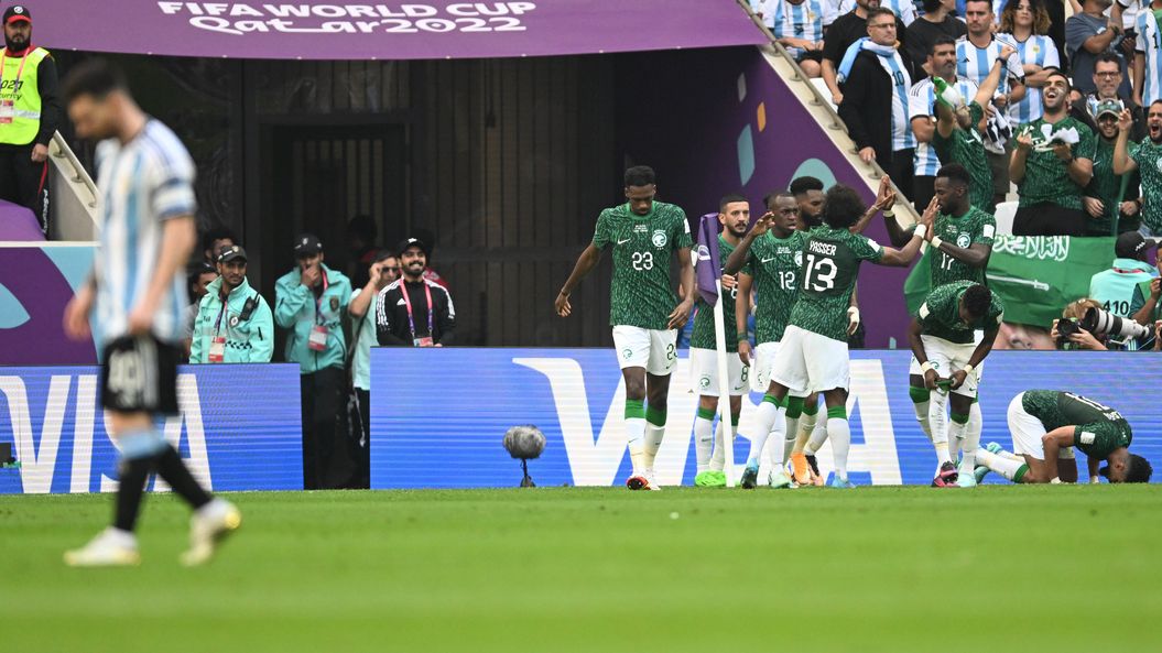 Reviví el minuto a minuto de la sorpresiva derrota la Argentina con Arabia Saudita en el Mundial Qatar 2022