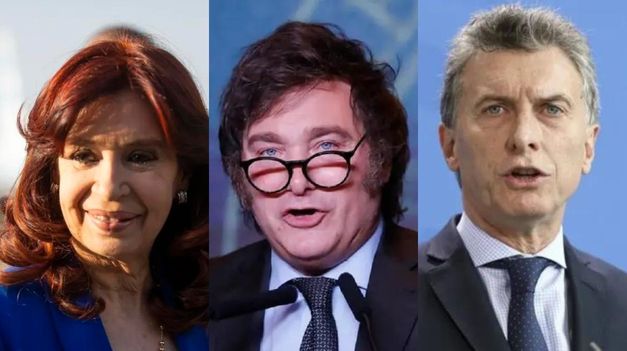 Javier Milei apuntó contra Cristina Kirchner y Mauricio Macri.