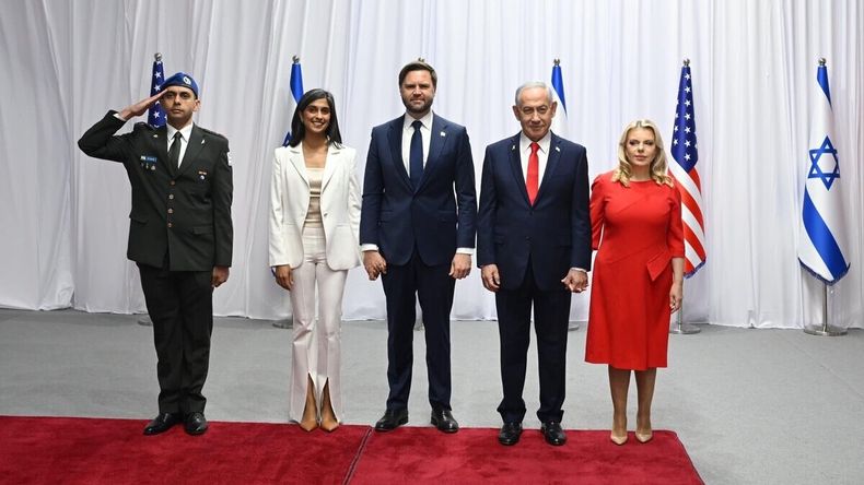 Netanyahu recibió a Vance en Jerusalén para reforzar la alianza entre ambos gobiernos.