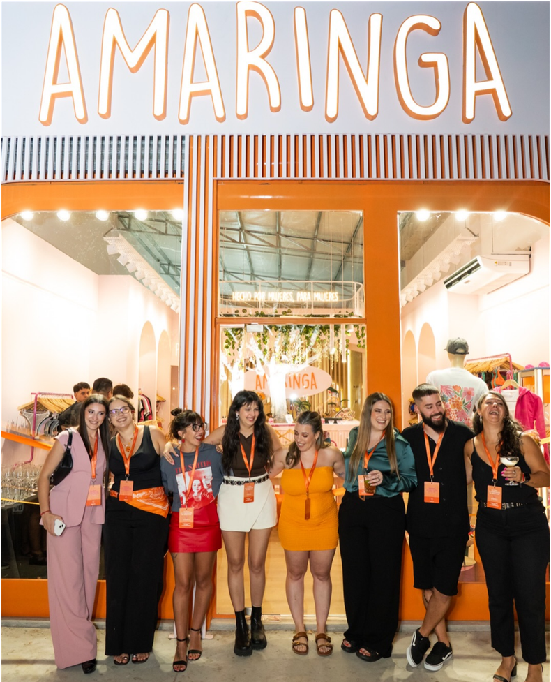Amaringa, la tienda de lencería y trajes de baño para todos los cuerpos y talles.