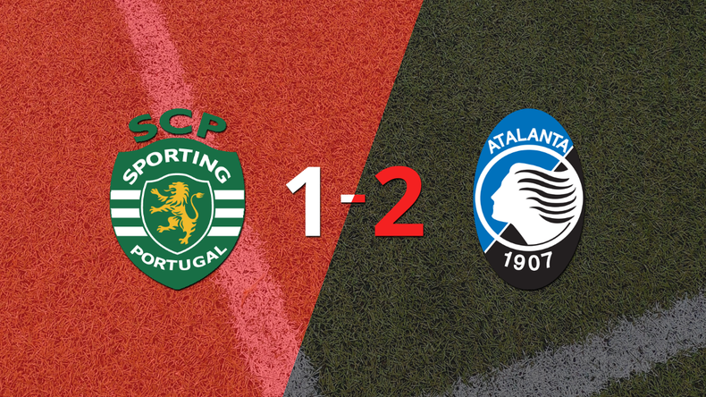 Atalanta venció con lo justo a Sporting Lisboa como visitante