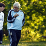 Gerardo Salorio junto a Lionel Messi.