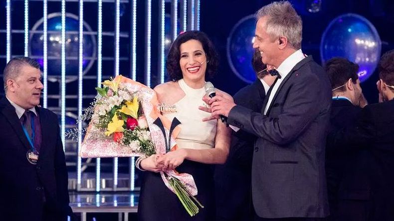 Diana Amarilla sorprendió y ganó Tu cara me suena