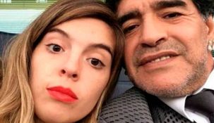 la hija de dios: discovery hara un documental sobre maradona basado en el relato de dalma