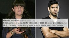 Gianinna Maradona enfurecida contra quienes la acusan por la lesión del Kun Agüero Gianinna Maradona enfurecida contra quienes la acusan por la lesión del Kun Agüero