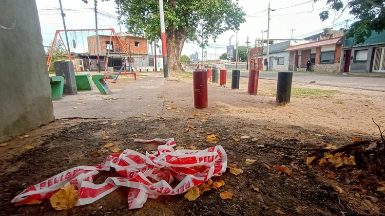 La la plazoleta Virgilio donde ocurrió uno de los crímenes.