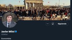 La cuenta de Javier Milei en X (ex Twitter). La cuenta de Javier Milei en X (ex Twitter).