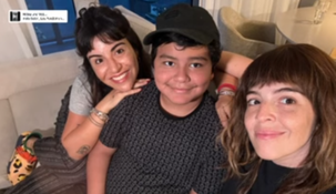Gianinna compartió las imágenes junto a sus hermanos en las redes sociales.