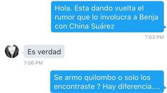 Pampita confirmó el romance entre Benjamín Vicuña y la China Suárez: Vi lo peor que pudo ver una mujer Pampita confirmó el romance entre Benjamín Vicuña y la China Suárez: Vi lo peor que pudo ver una mujer