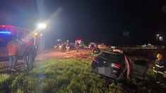 Así quedó el Chevrolet Onix que era manejado por la víctima fatal. Así quedó el Chevrolet Onix que era manejado por la víctima fatal.