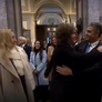 El abrazo de Milei a Jorge Macri. El abrazo de Milei a Jorge Macri.