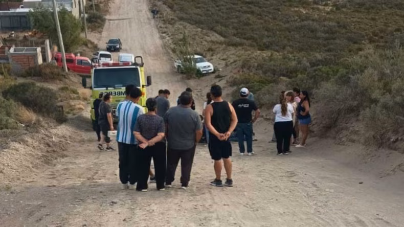La tragedia ocurrió en el barrio Atardecer de Comodoro Rivadavia.