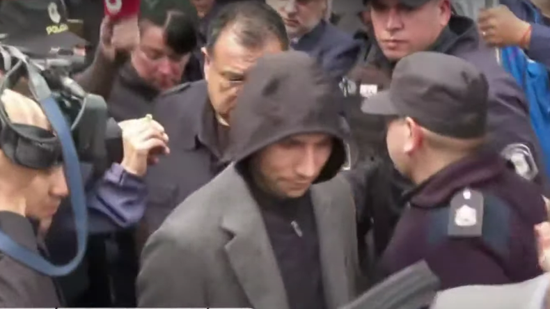 Montiel durante una de las exposiciones ante la Justicia.