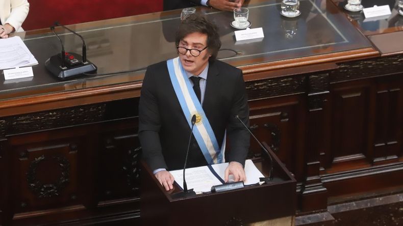 Javier Milei dará inicio a las sesiones ordinarias.&nbsp;