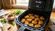 Nuggets de pollo en air fryer. Nuggets de pollo en air fryer.