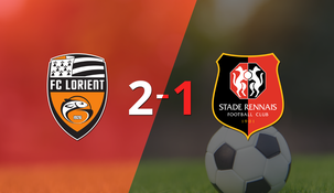 Stade Rennes cayó 2-1 en su visita a Lorient