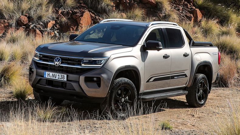 Así luce la nueva generación de Volkswagen Amarok que ya se vende en otros países.