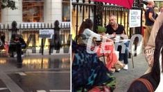 Recién llegados, las primeras fotos de Jorge Rial y Loly Antoniale en Europa: un café en Londres Recién llegados, las primeras fotos de Jorge Rial y Loly Antoniale en Europa: un café en Londres