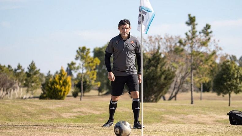 Roberto Ayala, uno de los precursores del FootGolf.