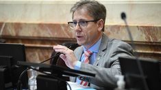 El senador radical Eduardo Vischi.