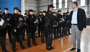 Jorge Macri presentó el Cuerpo Femenino de Orden Urbano de la Policía de la Ciudad.