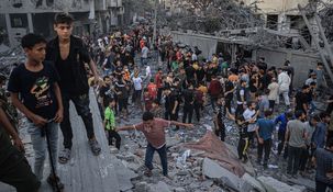 Guerra entre Israel y Hamás: ya hay más de 14.100 muertos en Gaza por los bombardeos.