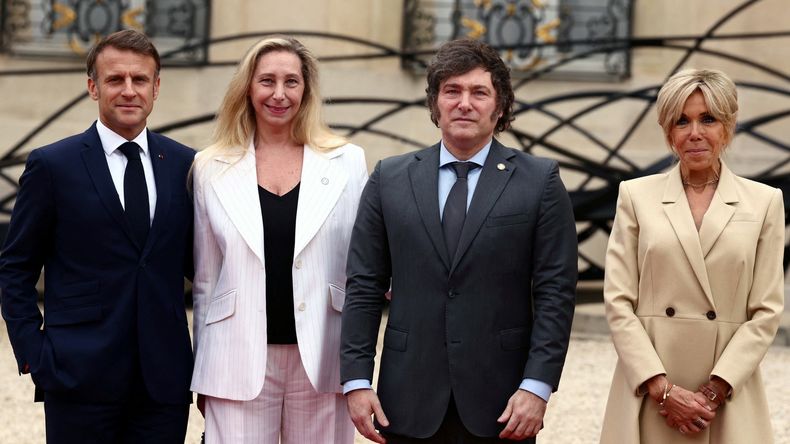 Karina Milei había participado en julio de una reunión con el Presidente Javier Milei y el mandatario de Francia, Emmanuel Macron.