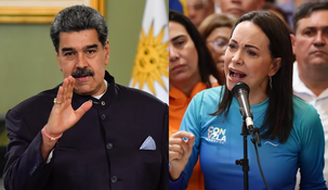 Nicolás Maduro y Corina Machado, furmes en sus posturas.