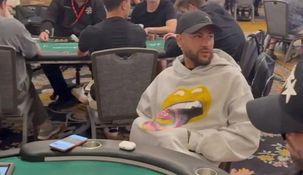 Neymar fue a Las Vegas a jugar al póker.