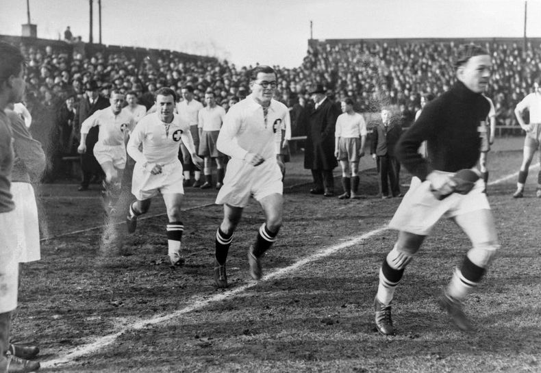 Leopold Kielholz en el Mundial de Italia 1934.