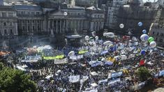 La marcha finalizará en el Congreso.