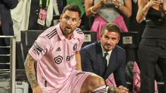 Messi junto a David Beckham, una de las caras visibles del Inter Miami. Messi junto a David Beckham, una de las caras visibles del Inter Miami.