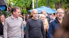 Los dirigentes de Juntos por el Cambio se reunieron con los vecinos y comerciantes.