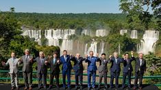 Los presidentes de los Estados parte del Mercosur cerraron este sábado su cumbre en Foz de Iguazú y terminó el mandato pro témpore de Brasil. Los presidentes de los Estados parte del Mercosur cerraron este sábado su cumbre en Foz de Iguazú y terminó el mandato pro témpore de Brasil.