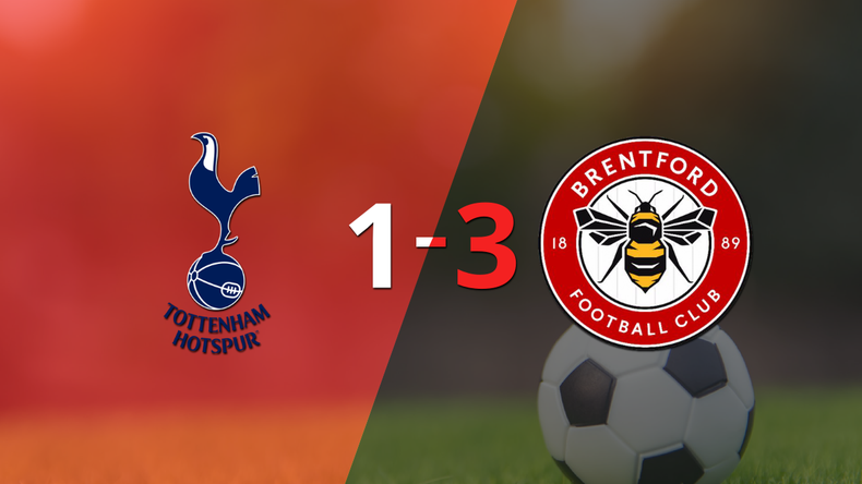 Doblete de Bryan Mbeumo guió el triunfo de Brentford sobre Tottenham