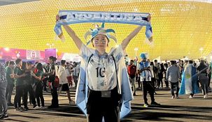 Jiao se volvió viral luego de la derrota de Argentina frente a Arabia Saudita