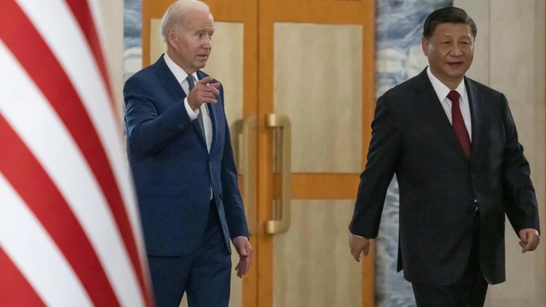 Joe Biden y Xi Jinping.