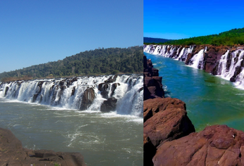 El lugar maravilloso con saltos de agua de Argentina