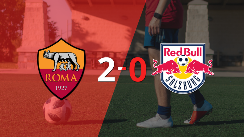 Roma clasificó al vencer a su rival Red Bull Salzburgo
