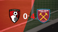 sin apuros, west ham united vencio a domicilio a bournemouth