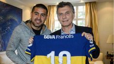 Riquelme acusó a Macri de imponerle traer el delantero de Qatar para promocionar el Mundial 2022
