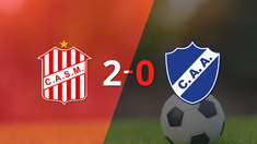 victoria en casa de san martin (t) ante alvarado por 2-0