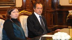 Batakis, junto a Scioli durante su etapa como gobernador. Batakis, junto a Scioli durante su etapa como gobernador.