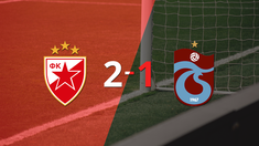 Estrella Roja logró una victoria de local por 2 a 1 frente a Trabzonspor