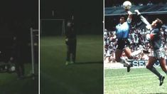 La manito de Dios: mirá el gol que hizo Benjamín Agüero imitando a Diego Maradona La manito de Dios: mirá el gol que hizo Benjamín Agüero imitando a Diego Maradona