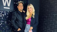 Kenny Palacios junto a Wanda Nara. Kenny Palacios junto a Wanda Nara.