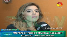 Dalma Maradona, convocada para ir al Bailando: Tuve una re linda reunión, estoy esperando a ver qué pasa Dalma Maradona, convocada para ir al Bailando: Tuve una re linda reunión, estoy esperando a ver qué pasa