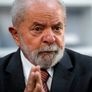Lula da Silva, presidente de Brasil. Lula da Silva, presidente de Brasil.