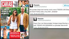 Pampita, con los tapones de Punta contra la tapa de una revista: ¿Pueden dejar de inventar? Pampita, con los tapones de Punta contra la tapa de una revista: ¿Pueden dejar de inventar?