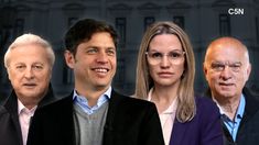 Sobrero, Kicillof, Píparo y Grindetti, los candidatos.